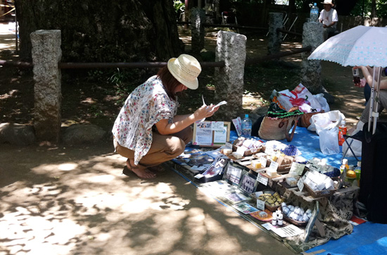 てづくり市@赤坂氷川神社